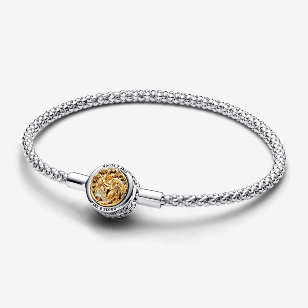 ❤️2 for 60$💜 Pandora Game Of Thrones House Sigil Clasp Chain Bracelet
